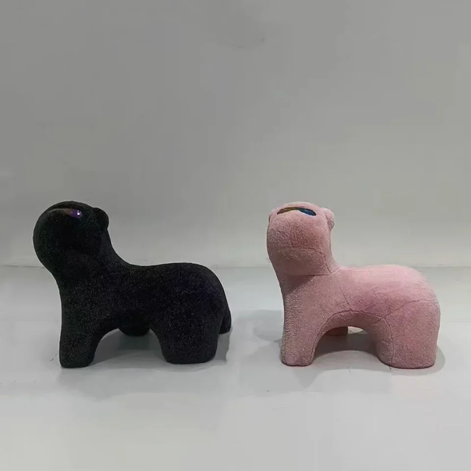 Polar bear styling cotton Internet celebrity designer creative living room seat lazy sofa children animal stool leisure chair