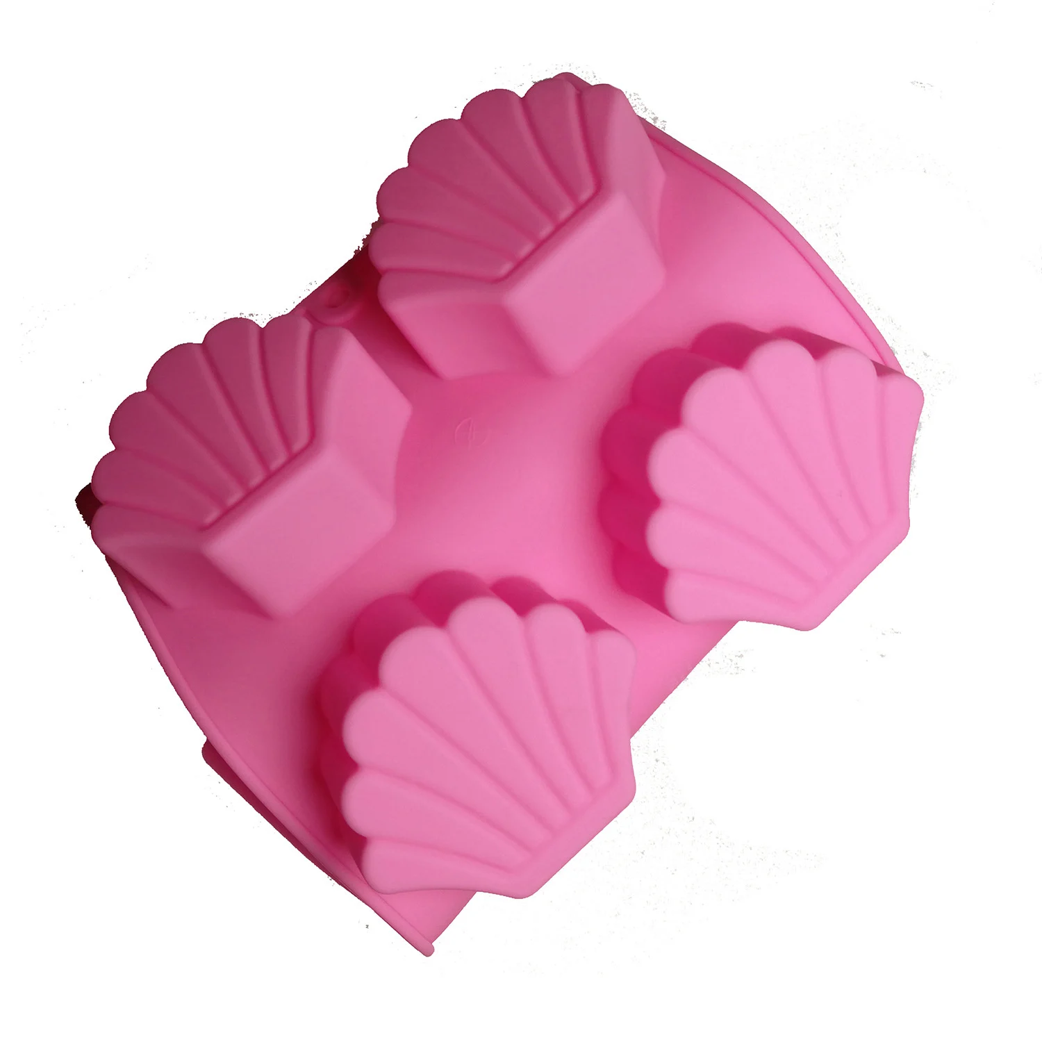 Food Grade Seashell Silicone Chocolate Mould Handmade Shell Candy Cake Mold DIY Baking Pan Tray