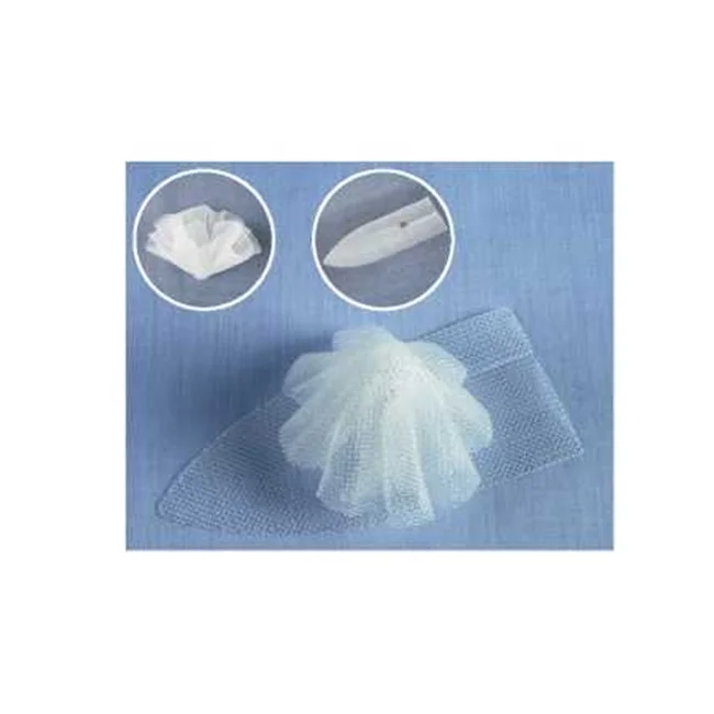 Folded Plug Inguinal Hernia Mesh Medical Grade Hernia Repair Mesh