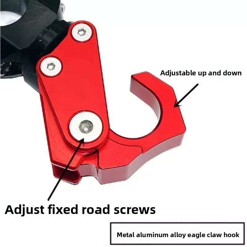 for Yamaha Honda Kawasaki BMW Motorcycle luggage hook helmet hook cargo stand accessories 22mm handlebar universal hook suitable