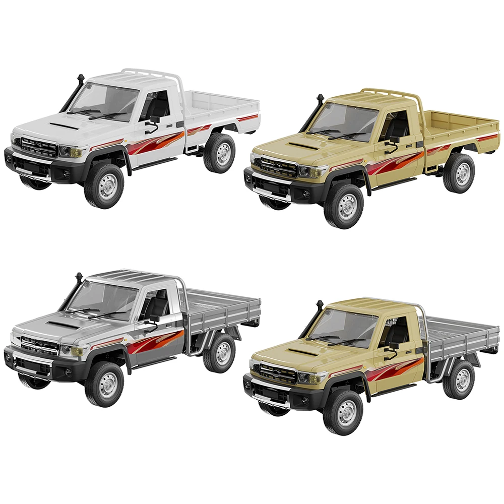 9IMOD 1/14 RC Pickup Truck 2.4G 15 km/h 260 motore 50M RC Distanza Asse Dritto Posteriore Drive RC Modello di Auto Per Adulti Bambini Giocattoli All'aperto