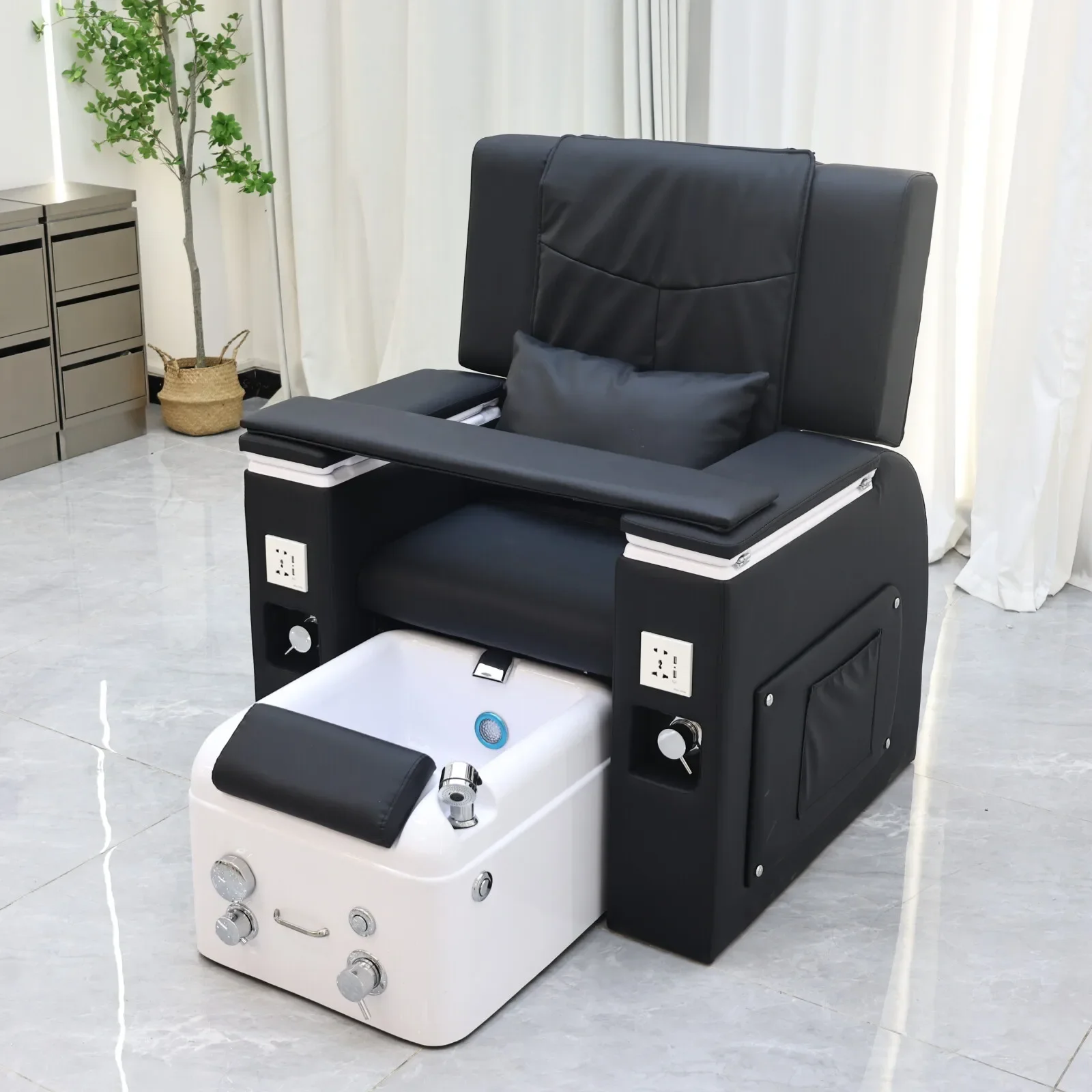 

Automatic Back Massage Foot SPA Chair | Nail Salon Sofa | Professional Commercial Furniture for Foot Care