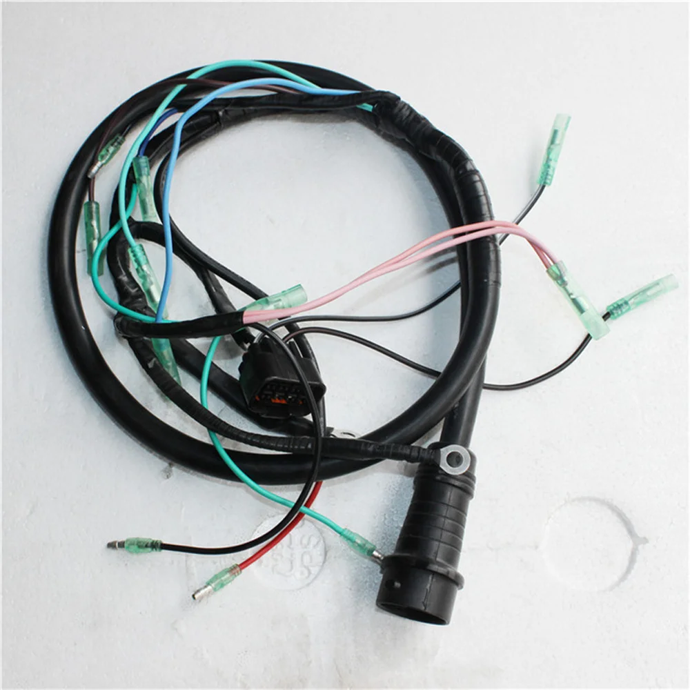66T-82590 Жгут проводов в сборе (10-контактный) для лодочного двигателя Yamaha 2T 30HP 40HP 66T-82590-00 66T-82590-20 Аксессуары для лодок