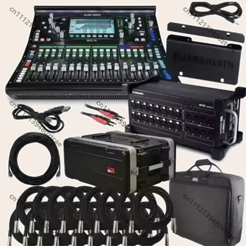 48 Channel Digital Audio Mixer 17 Motorized Faders USB Audio Interface