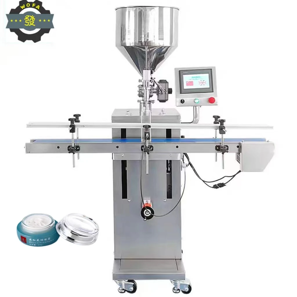 JIAHE Automatic Cream Lotion Liquid Cosmetic Filling Machine On Sale Production Line For Filling And Packing