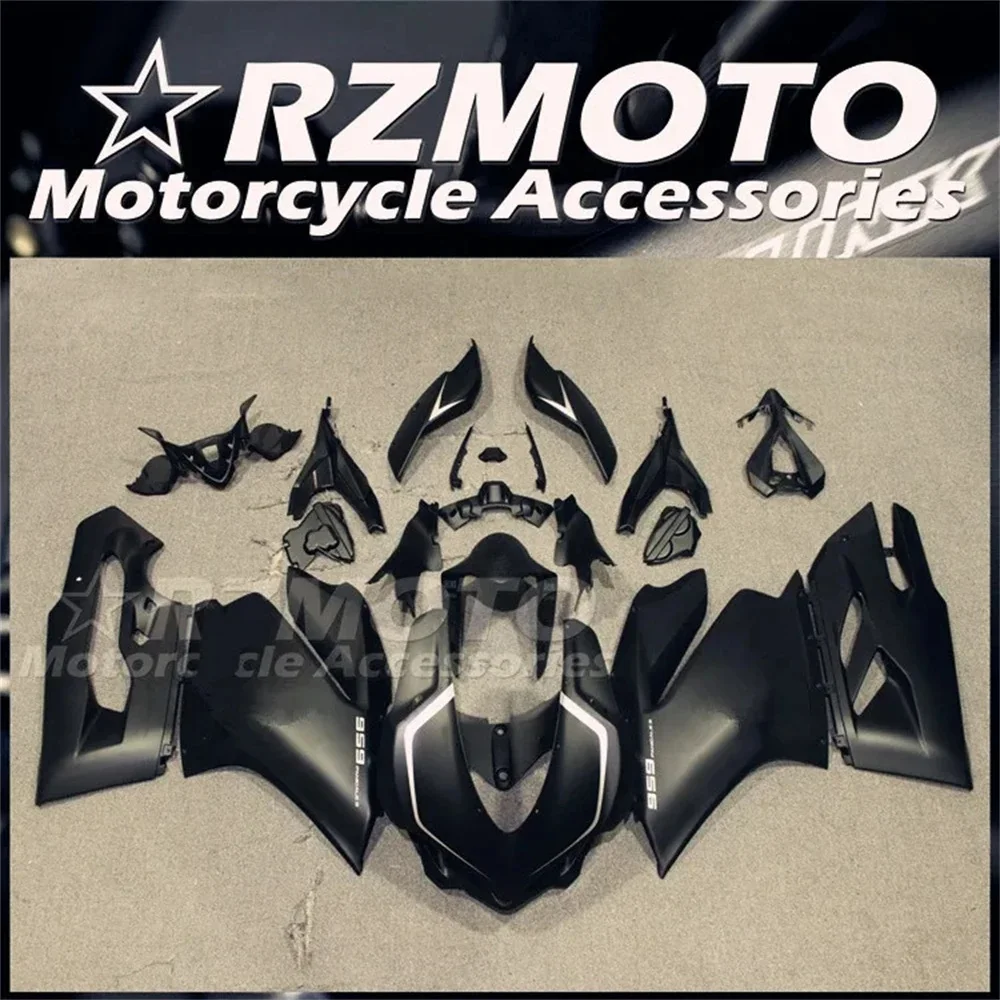 

Injection Mold New ABS Motorcycle Fairings Kit Fit for Ducati 959 1299 Panigale s 2015 2016 15 16 Bodywork set Black Matte