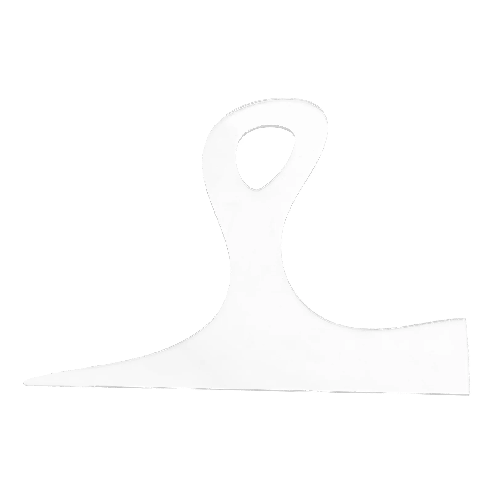 

Transparent Cutting Board Handle Template Kitchen Cutting Guide Tool Router Template for Woodworking