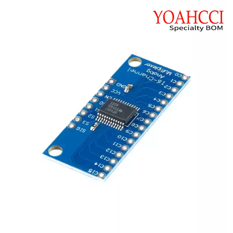 CD74HC4067 16-канальный аналоговый мультиплексор АЦП модуль однокристальный микрокомпьютер высокоскоростное сбора данных