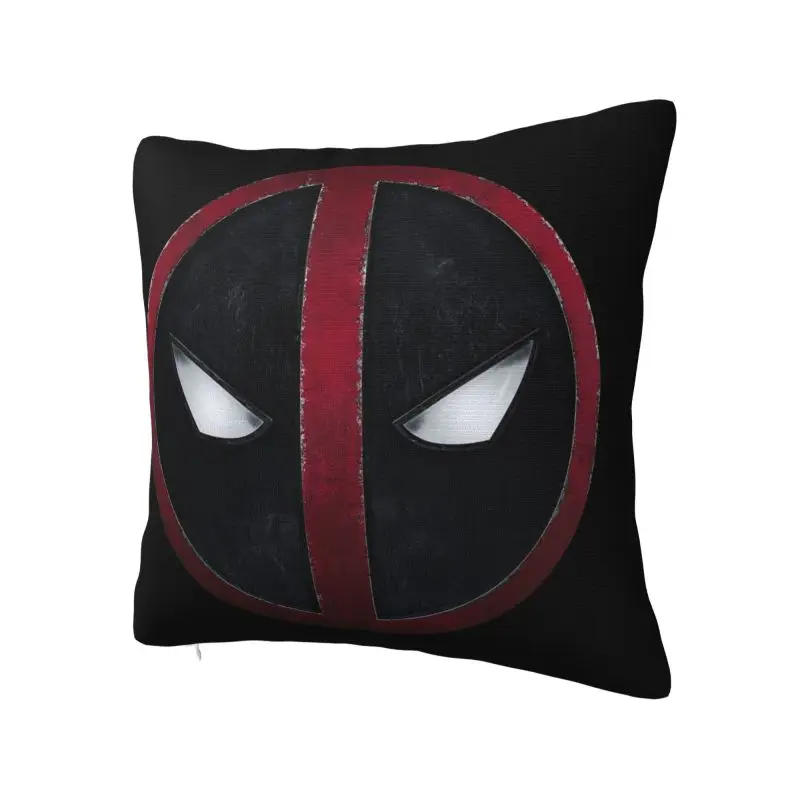 Custom Luxury Deadpool Cushion Cover 40*40 cm Velvet Marvel Throw Pillow Case Living Room Decoration Bedding Sofa Pillowslip