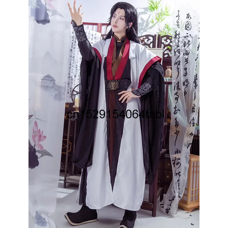 

Scum Villain Self Saving System Liu Qingge Косплей Парик Синтетические волосы Аниме Хэллоуин Вечеринка Древние Косплей Костюм