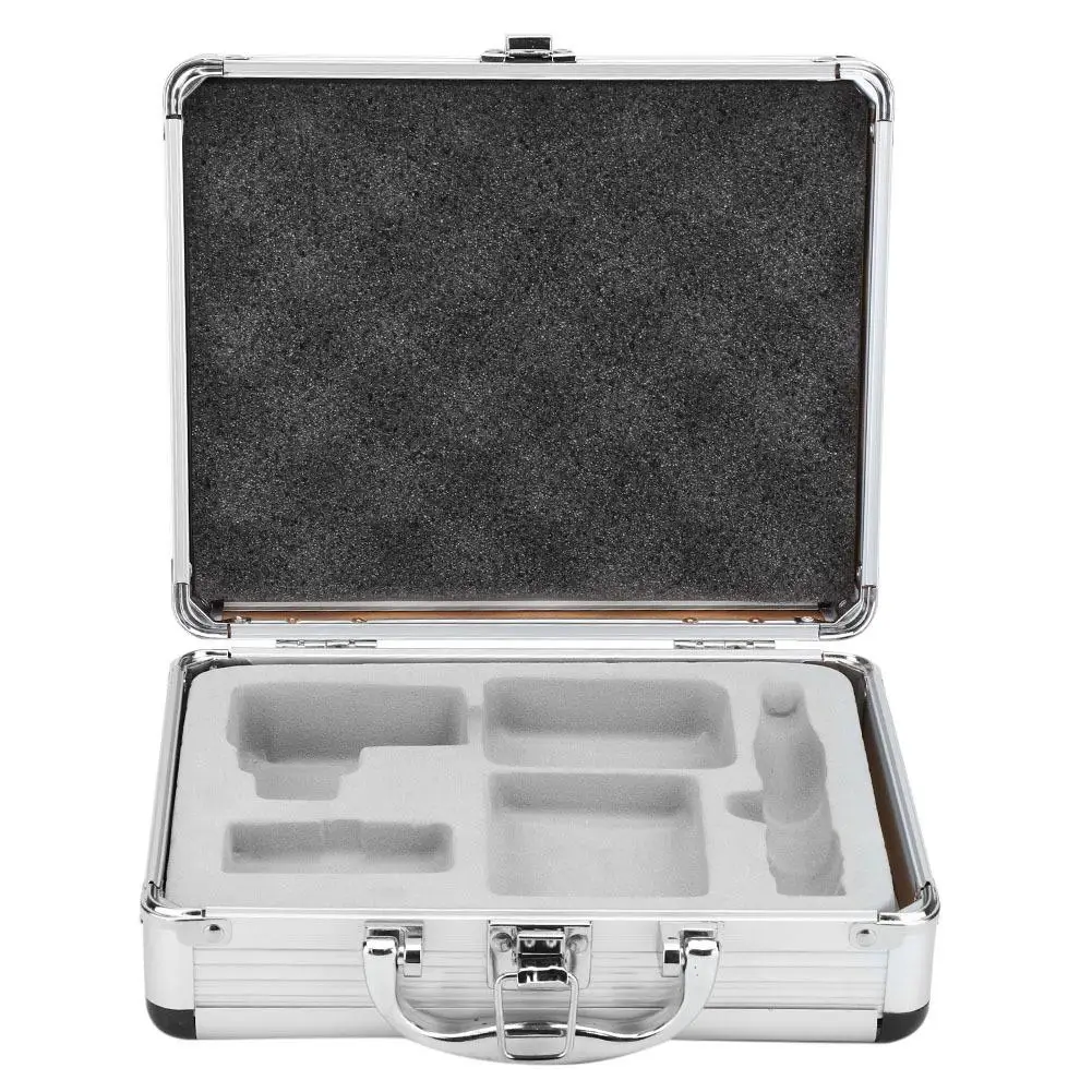 Aluminum Tattoo Storage Case with Lock – Padded Organizer for Microblade & Permanent Makeup Supplies