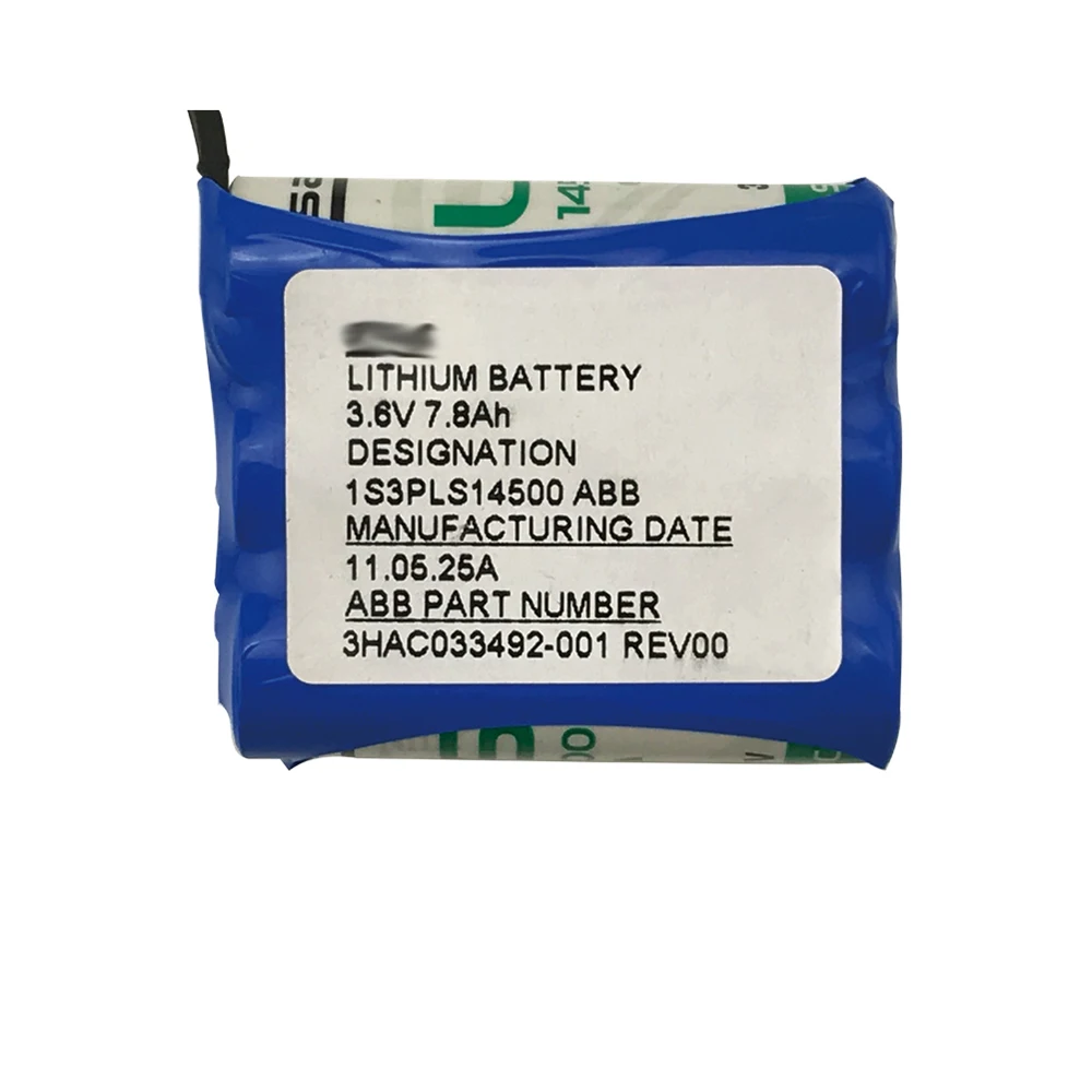 

Original 3HAC033492 for A-B-B Robot CPU Battery 1G3PLS14500ABB 3.6V Lithium Battery S-A-F-T