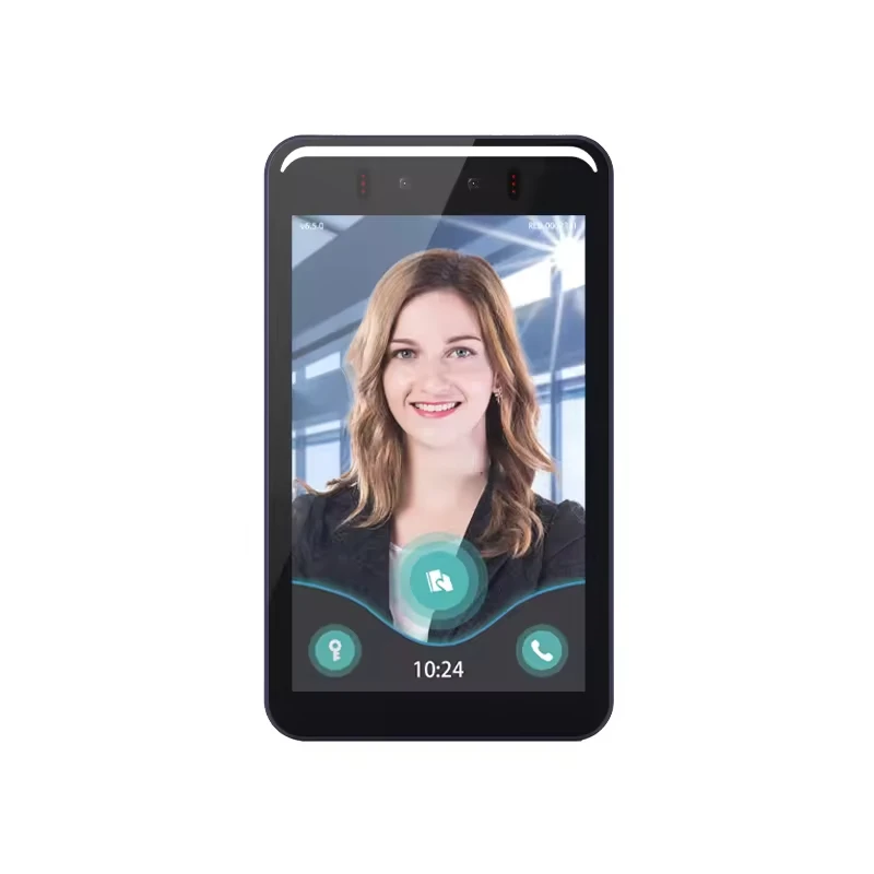 Tengda 8 Inch IP65 Waterproof Outdoor Terminal Biometric Access Control Machine With Face Recognition Time Attendance SDK