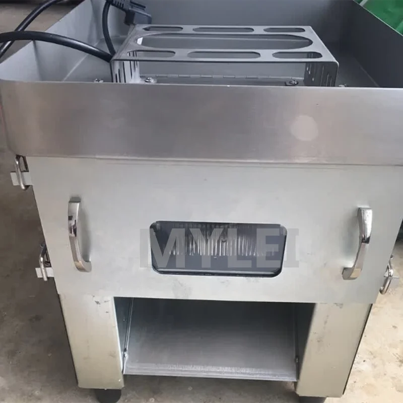 Commercial Automatic Stainless Steel Meat Cutting Slicing Dicing Motor As Core Component Cutter Meat Slicer