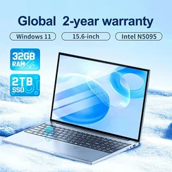 Notebook 15.6 Inch Laptop Windows 11 10 Pro 1920*1080 Goedkope Draagbare Intel Laptop Ddr4 32G Ram 256Gb/512Gb/1Tb/2Tb Ssd Hdmi Poort