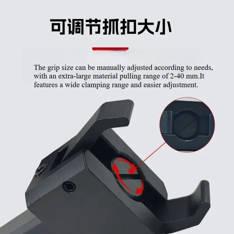 New CNC Gang Tool Lathe Puller 16-25mm Round / Square Shank Bar Puller Lathe Feeder Machine Tool Turning Boring 1pc