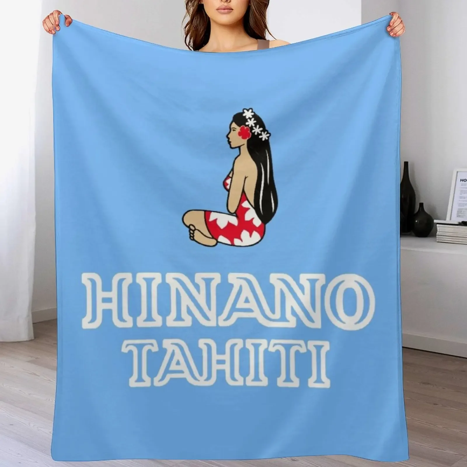 

Our Classic Hinano Essential hinano tahiti Throw Blanket