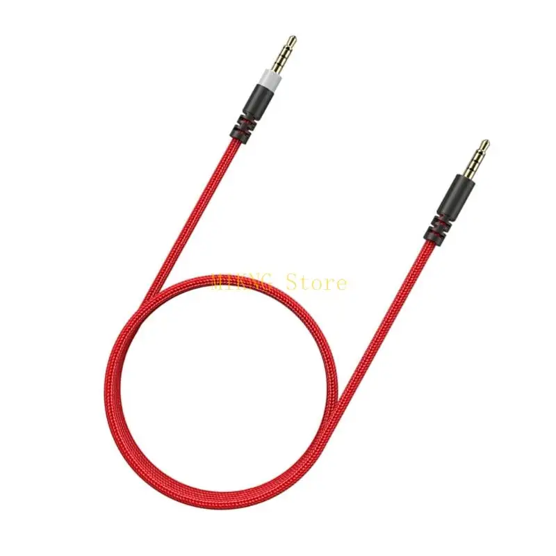 Picture 4: Reinforced Braide Replacement Audios Cable Durability Stable Transmission best sale