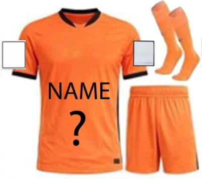 Nieuw 2026 2027 Holland 2026 Nederland thuisshirt kinderen oranje shirt op maat decoratief schilderwerk