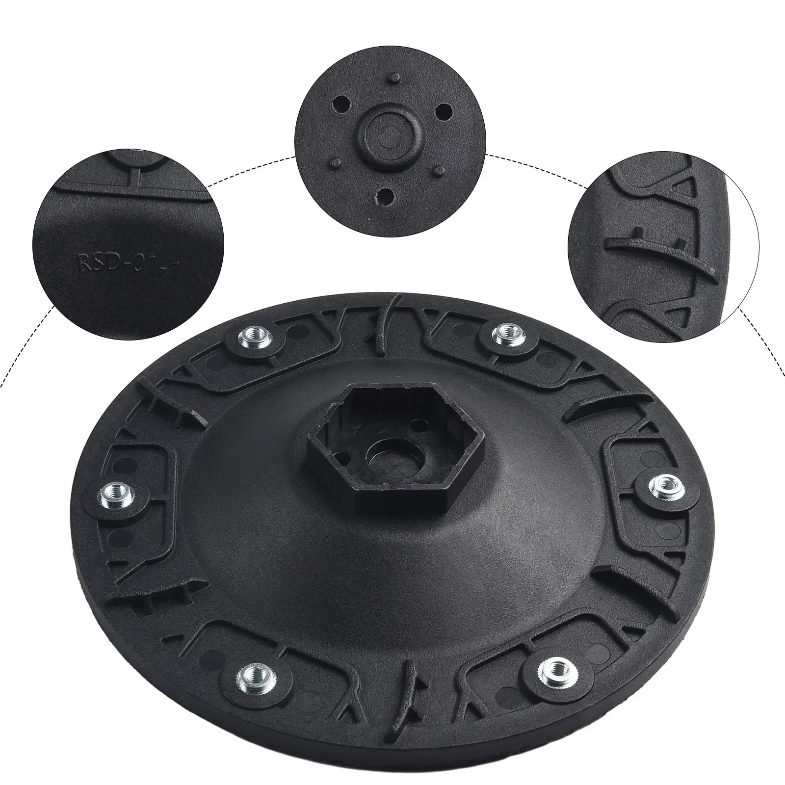 For Worx Robotic Lawnmower Tuning Blade Disc For 6 Blades Robotic Mower Turntable For Garden Power Tool Accessories