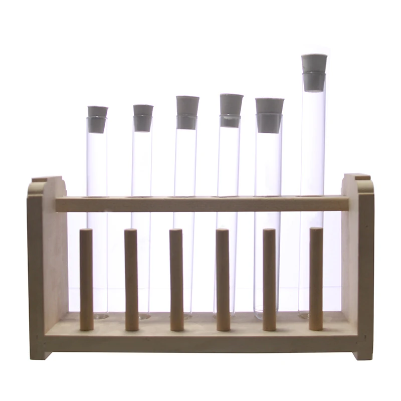 HAITING Borosilicate 10pcs Glass Test Tube 5-100ml Round Bottom For Laboratory Use Thickened Glass Bottle