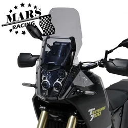 Fits For YAMAHA TENERE700 TENERE 700 2019 2020 2021 2022 2023 2024 Motorcycle Windshield Windscreen Aluminum Kit Deflector