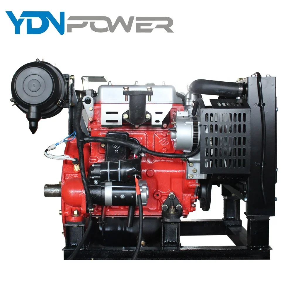 Fire pump mechanical engine red Iveco diesel fire pump Pto Dri 20KW 2-cylinder diesel engine