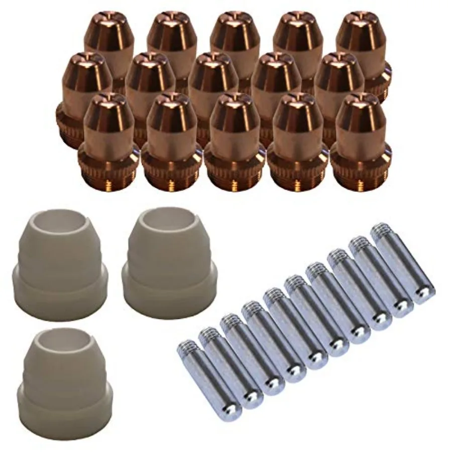

LOTOS LCS Plasma Cutter Consumables Sets for Brown Color LT5000D and Brown Color CT520D 33 Pieces