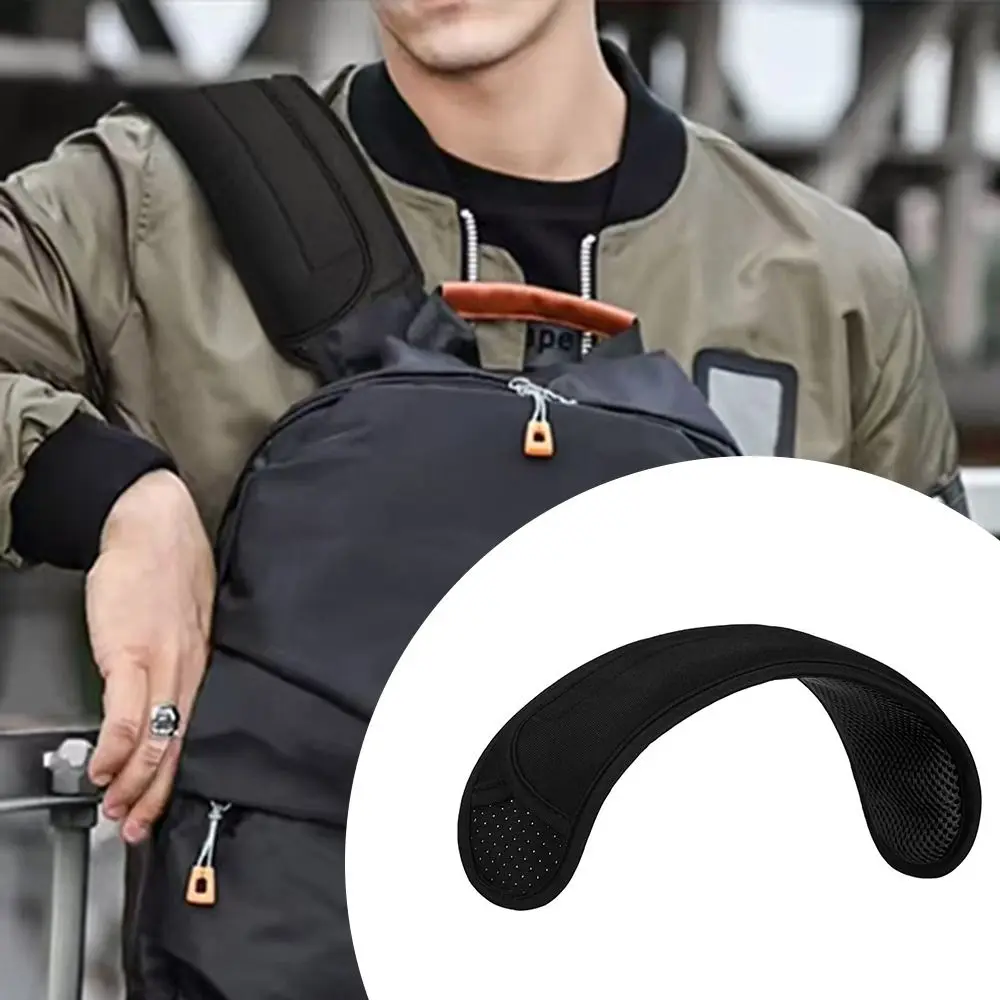 وسادة بديلة لحزام الكتف غير قابلة للانزلاق وحقيبة كتف قابلة للفصل وحزام تخفيف الضغط وحزام ظهر قابل للتنفس #2