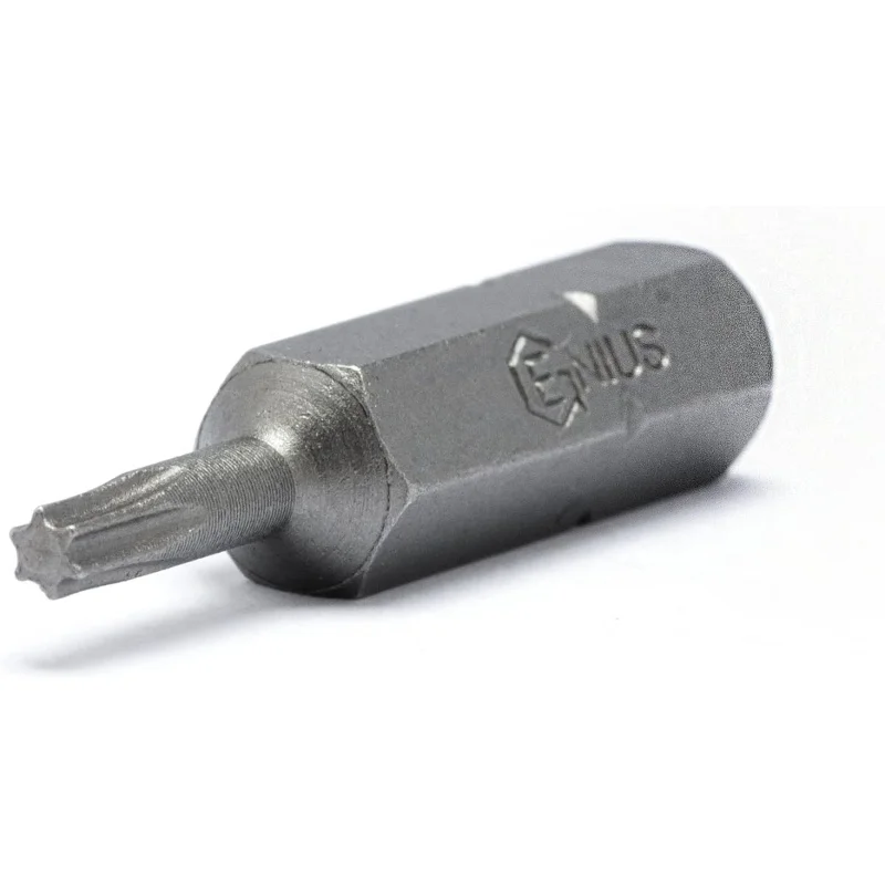 Non in magazzino. fuori stoock..Genius Tools Gambo esagonale da 1/4", punta per cacciavite a stella T-6 30 mmL - 6106