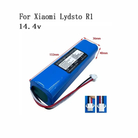 6800mAh/9800mAh/12800mAh for XiaoMi Lydsto R1 Viomi S9 Roidmi Eve Plus Robot Vacuum Cleaner Battery Pack