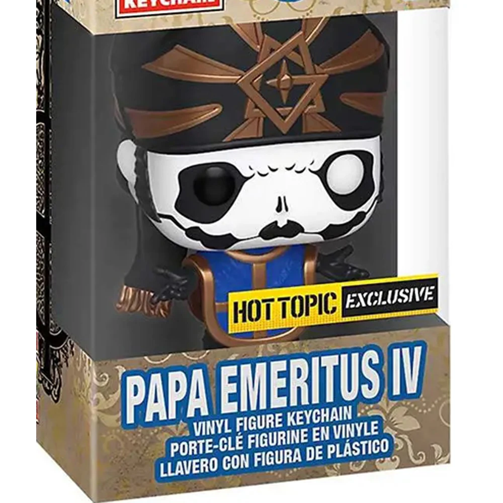 Chaveiro de bolso fantasma papai figura emoção modelo brinquedo