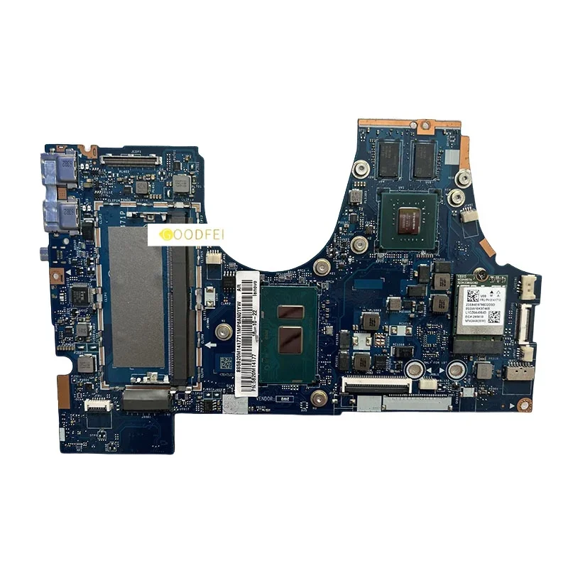 Placa base para portátil Lenovo Yoga 710-14ISK, 5B20M14177, I5-7200U, LA-D471P, Notebook, 100% prueba de trabajo