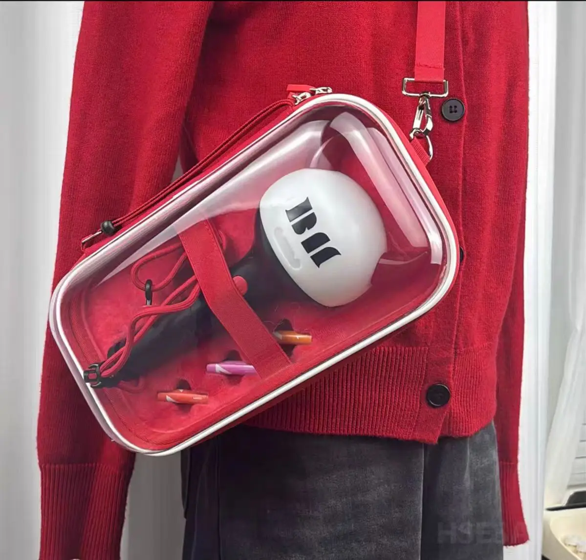 

Сумка для хранения сумок BABYMONSTER, защитная коробка, сумка через плечо для концертов AHYEON HARAM RORA ASA CHIQUITA RUKA PHARITA, подарок для фанатов