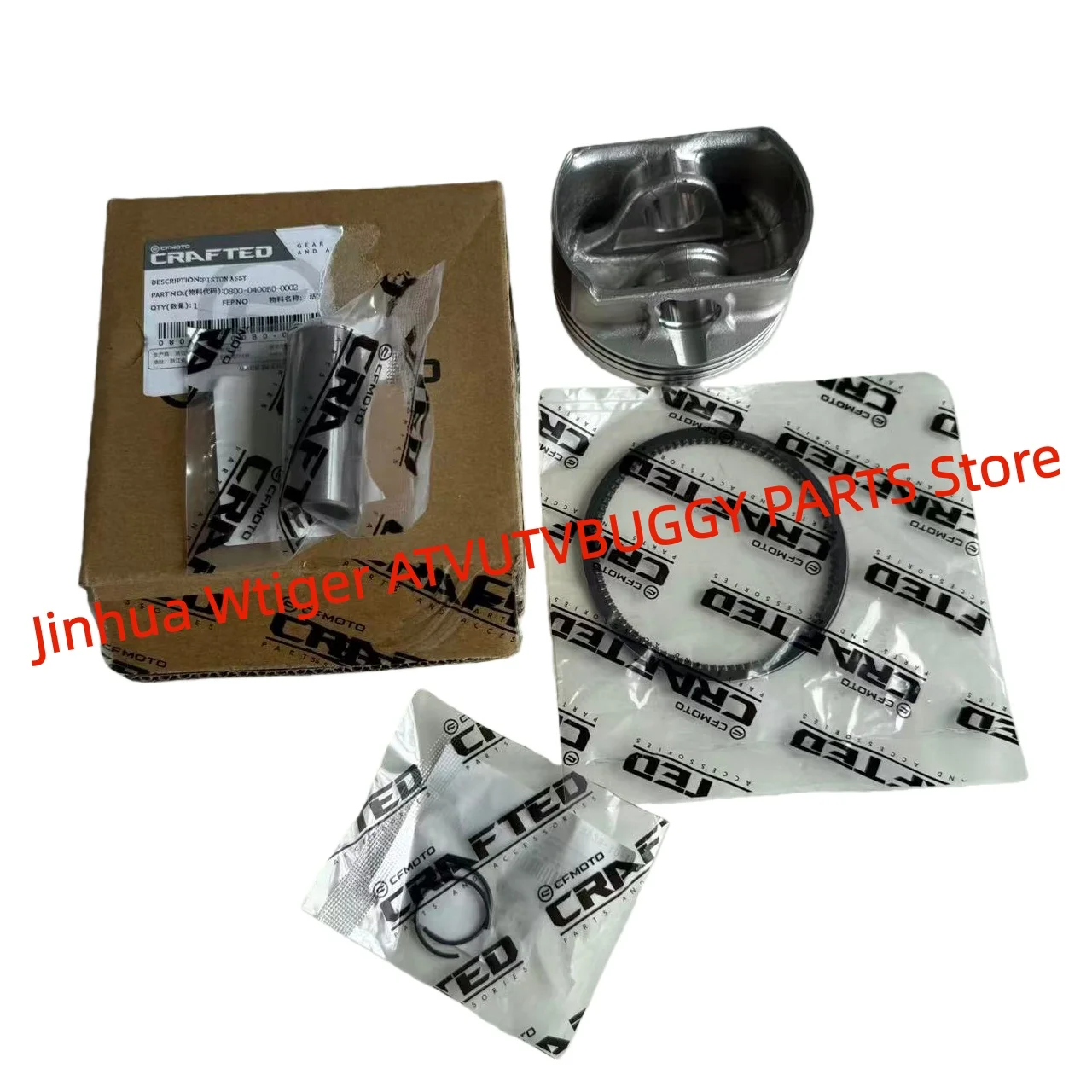 ORIGINAL Package Piston Kit (with Ring &Pin& Circlip and Mark 2) 0800-0400B0-0002 For CF 2013-2022Years 800 X8 Z8 U8 CF800-2