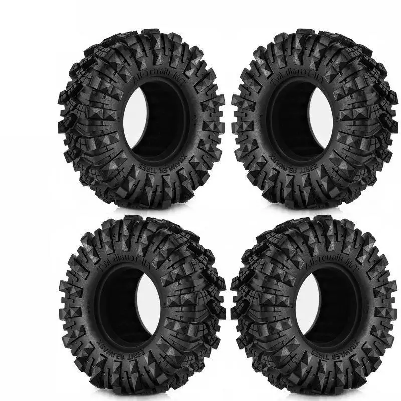 4pcs Diamond Tires 110mm*38mm Mud Terrain 1.9