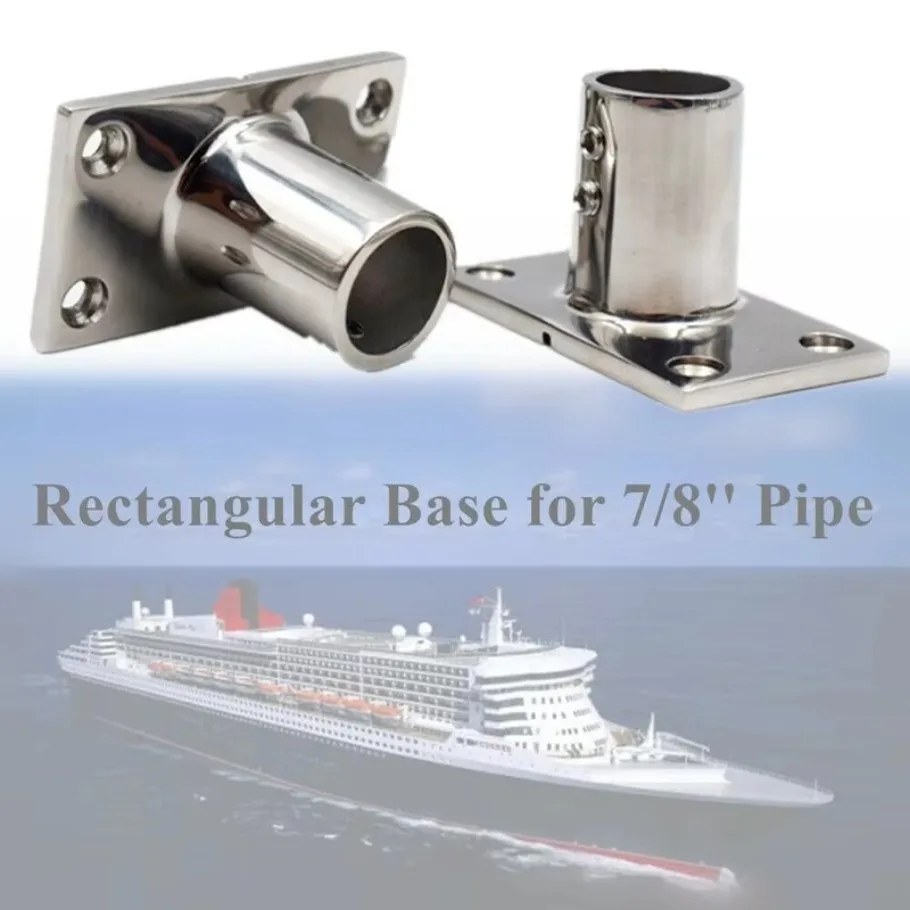 2PC Boat Hand Rail Fitting 90 Degree 7/8