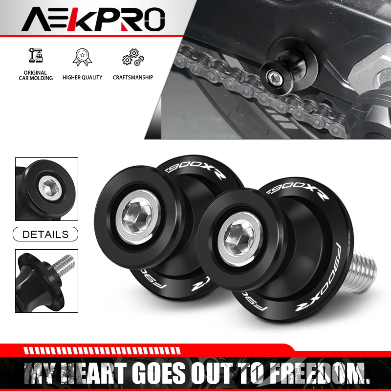 

New Sales Motorcycle Swingarm Spools Slider Bolt 8MM Rear Stand Screws Protector Accessories For F900XR F900R f900r f900xr 18-24