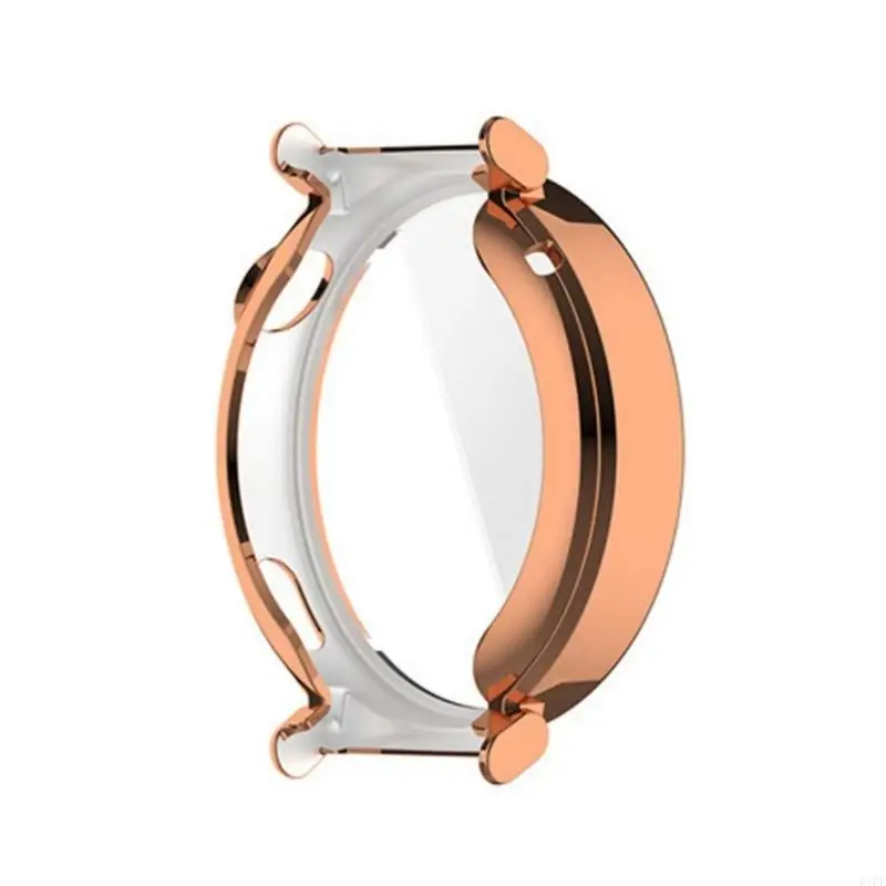 E1PF Case For GT5 42mm Smartwatch TPU Case Shockproof Cover All-Around Protective Bumper Shell