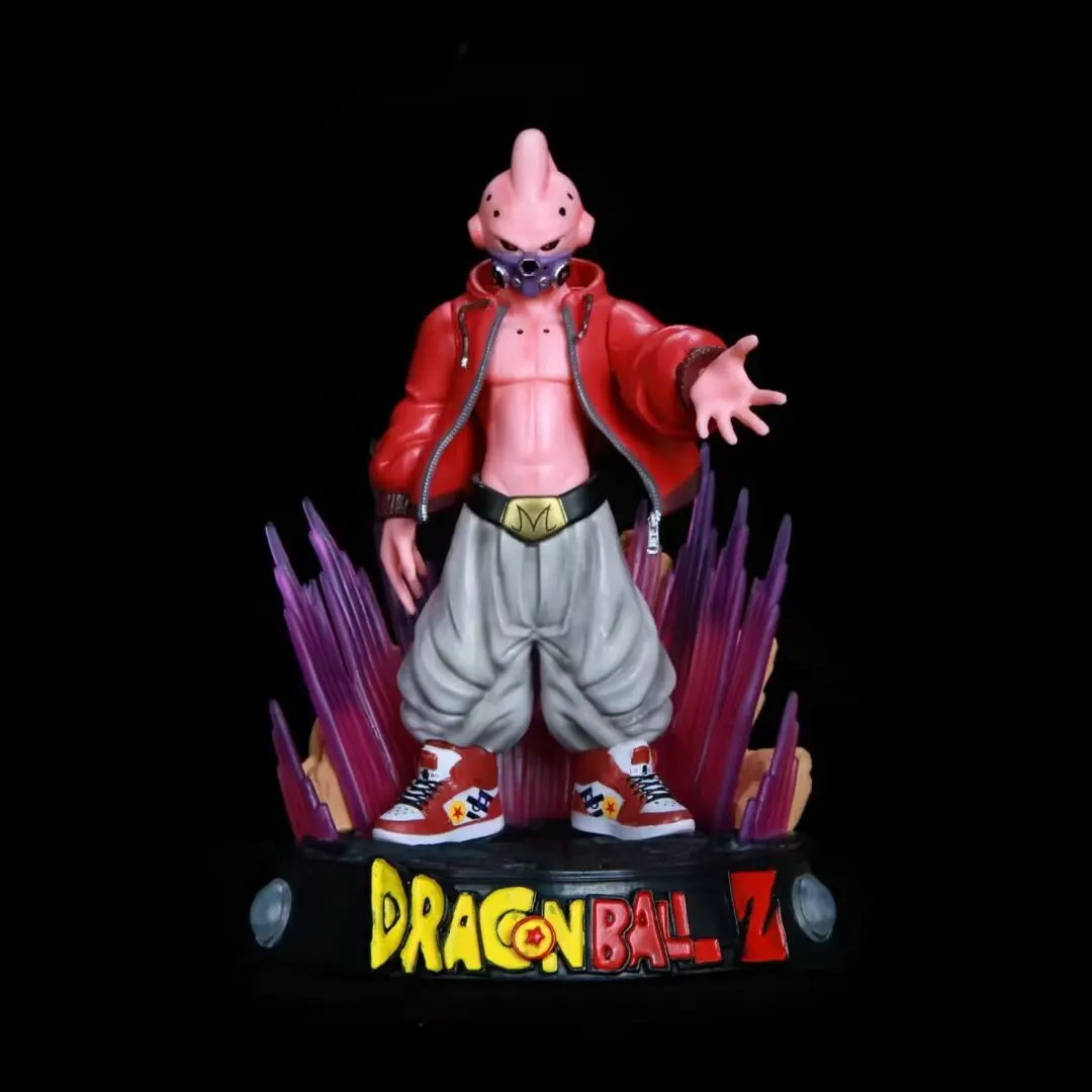 20cm Anime Dragon Ball Z figurka Majin Buu rysunek statua z pcv zabawki-modele do kolekcjonowania prezenty2024