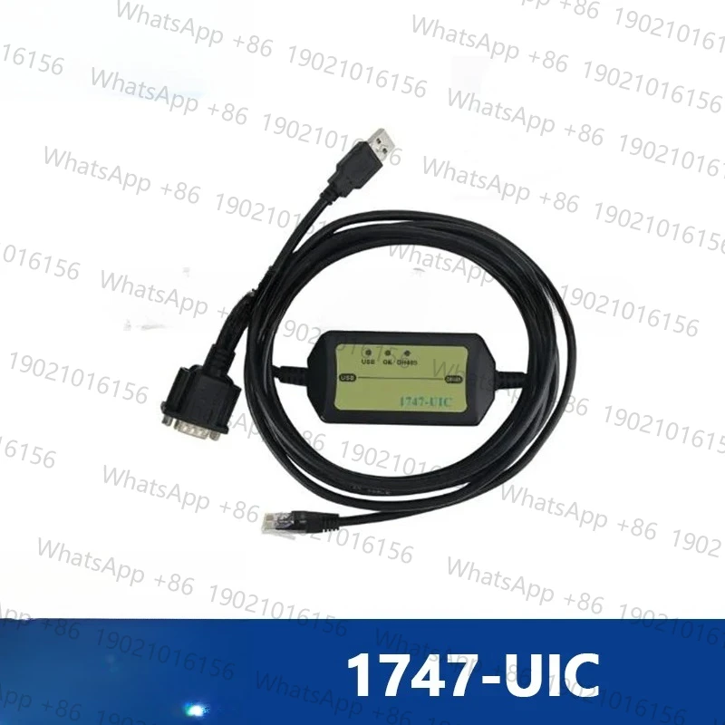 1747-UIC USB programming cable 1747 UIC for USB to DH485 USB to SLC5/01/02/03/05 series PLC programming cable