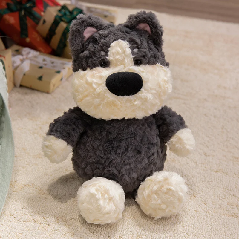 Kawaii West Highland White Terrier giocattoli di peluche simpatico cane bianco con vestiti accessori bambola divertente regalo di compleanno