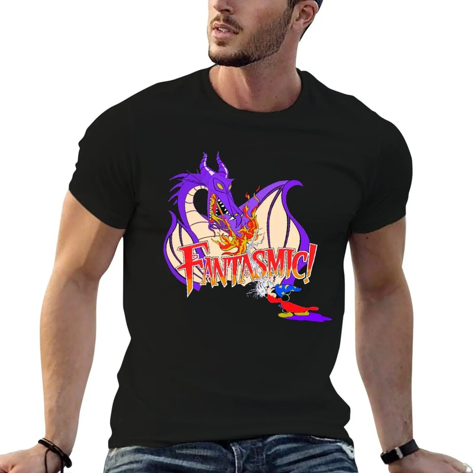 

man t shirts T-Shirt t men cotton t graphic for old pack Fantasmic design shirt dragon shirt man