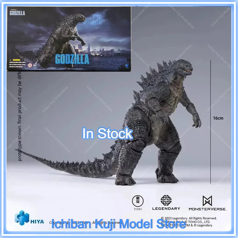 100% Original In Stock HIYA Exquisite Basic Series Godzilla 2014 Godzilla 16cm Action Figures Movie Collection Model Toys