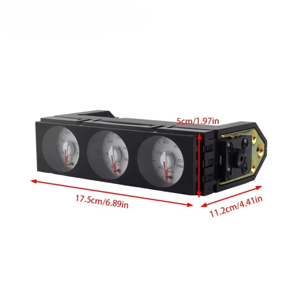 Auto Head-up Display HUD Wasser- & Öltemperatur Öldruck 10 Hintergrundlichtfarben Verfügbar Universal – Detail 8