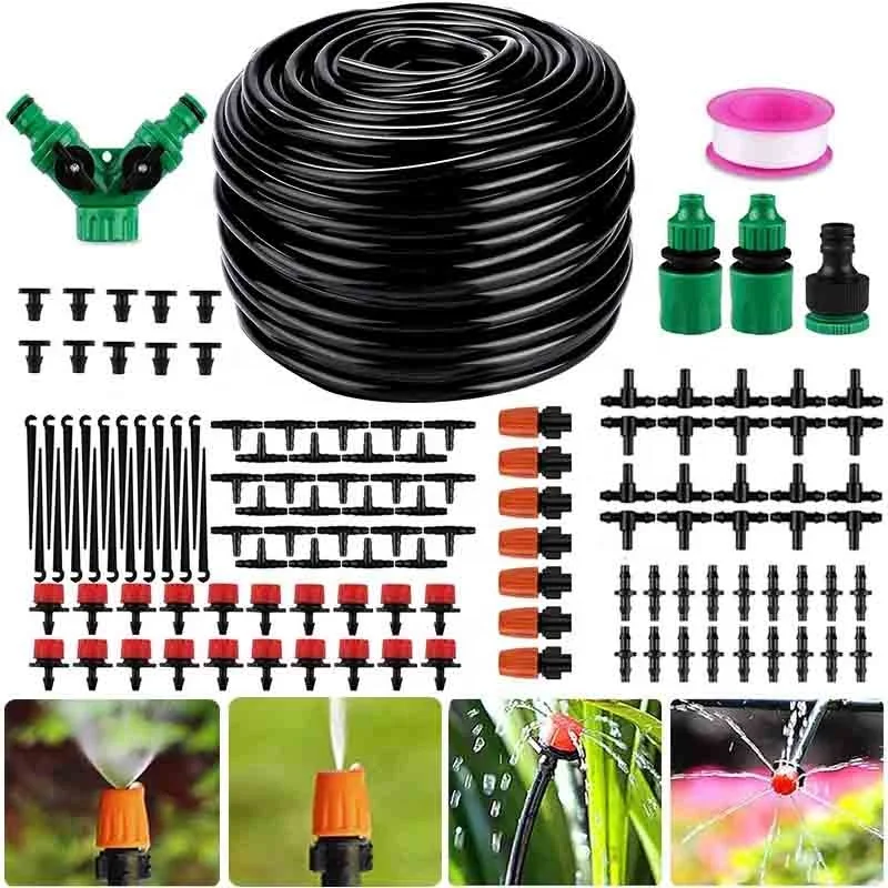 

30m Micro Drip Irrigation System Automatic Garden Watering System Kits Self Garden drip irrigation