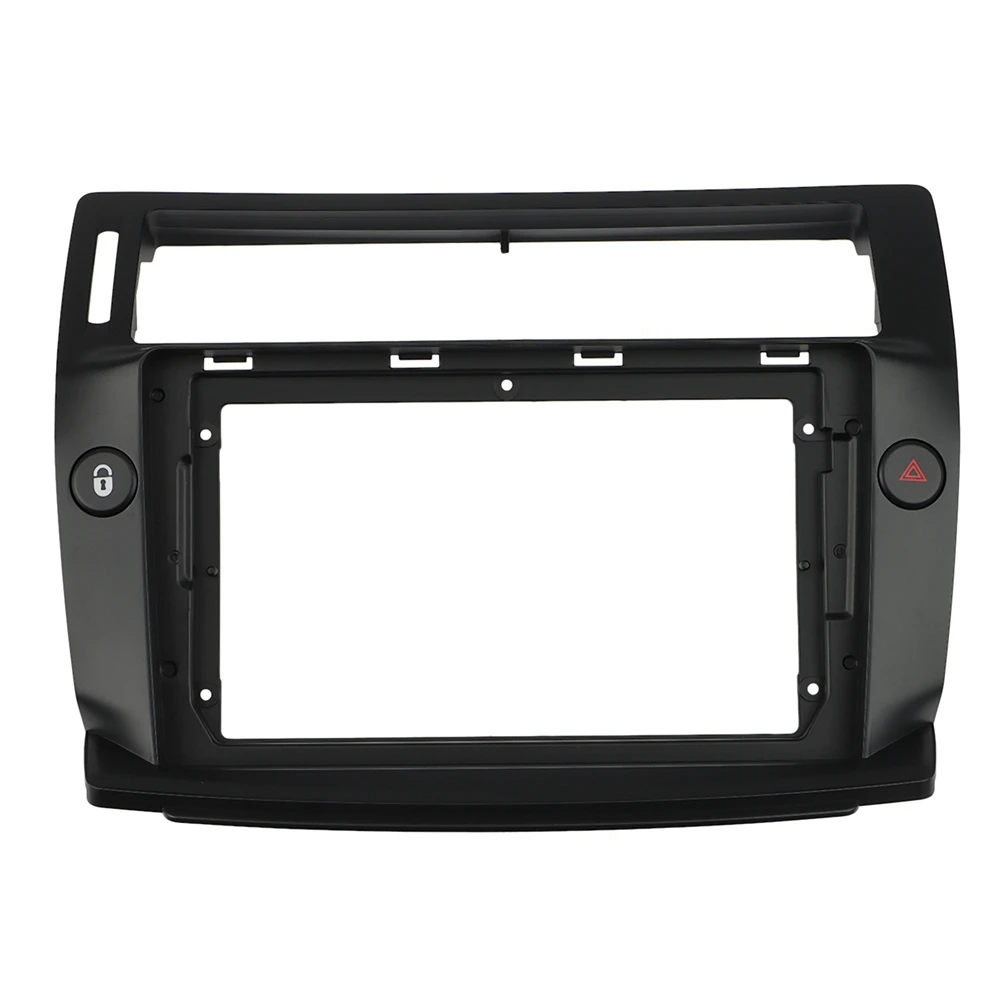 2 Din Car Radio Stereo Audio Plate Fascia for Citroen C4 Quatre 9 Inch Big Screen Auto Android Player Panel Dash Kit