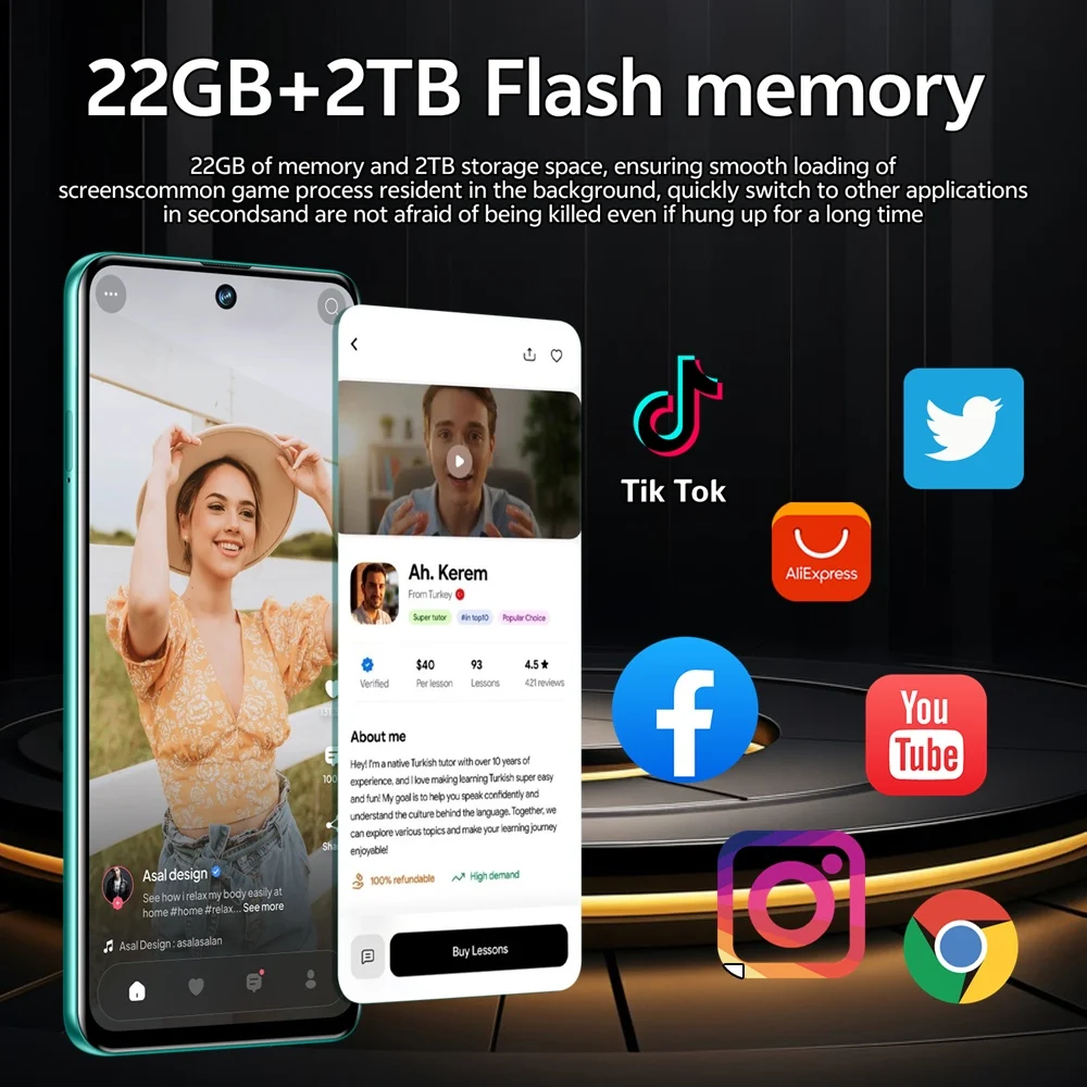 K-Touch Mobile Phones For S26 Ultra 7.3 Inch Smartphone Android 15 Cell Phone 8000mAh Face Unlock 5G Dual SIM 16+48MP Camera Cellphones For Men Women Gifts