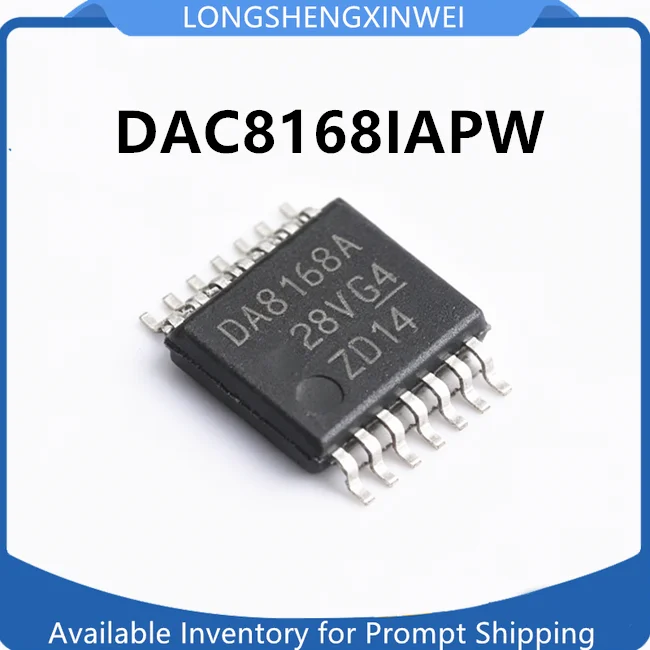 1PCS New Original DAC8168IAPW TSSOP14 Digital To Analog Conversion Chip in Stock