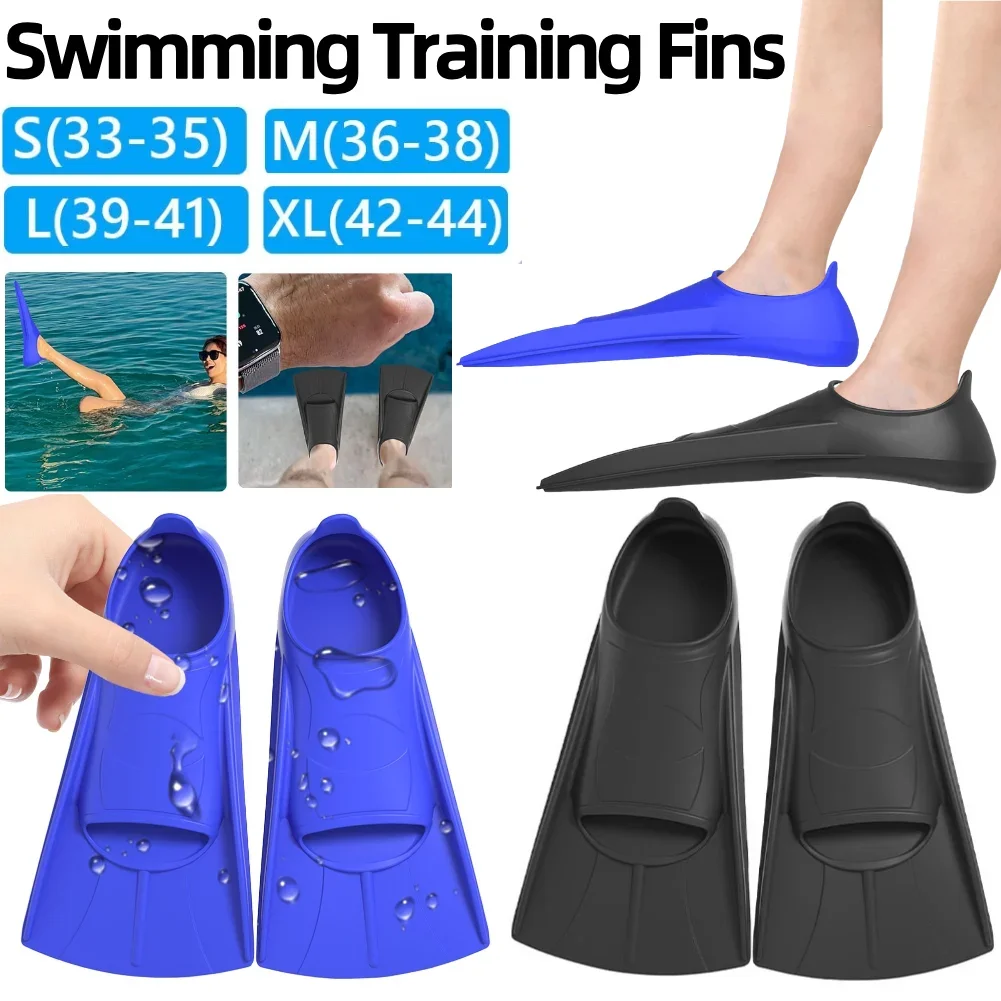 

Ласты для плавания, удобные плавающие ласты, нескользящие ласты для дайвинга, портативные, для детей, девочек, мальчиков и взрослых